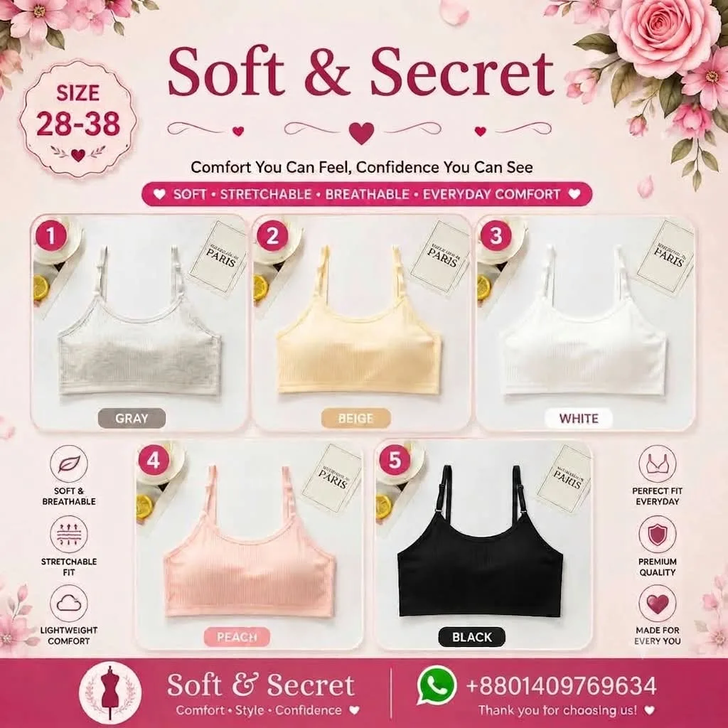 Seamless Ribbed Bralette