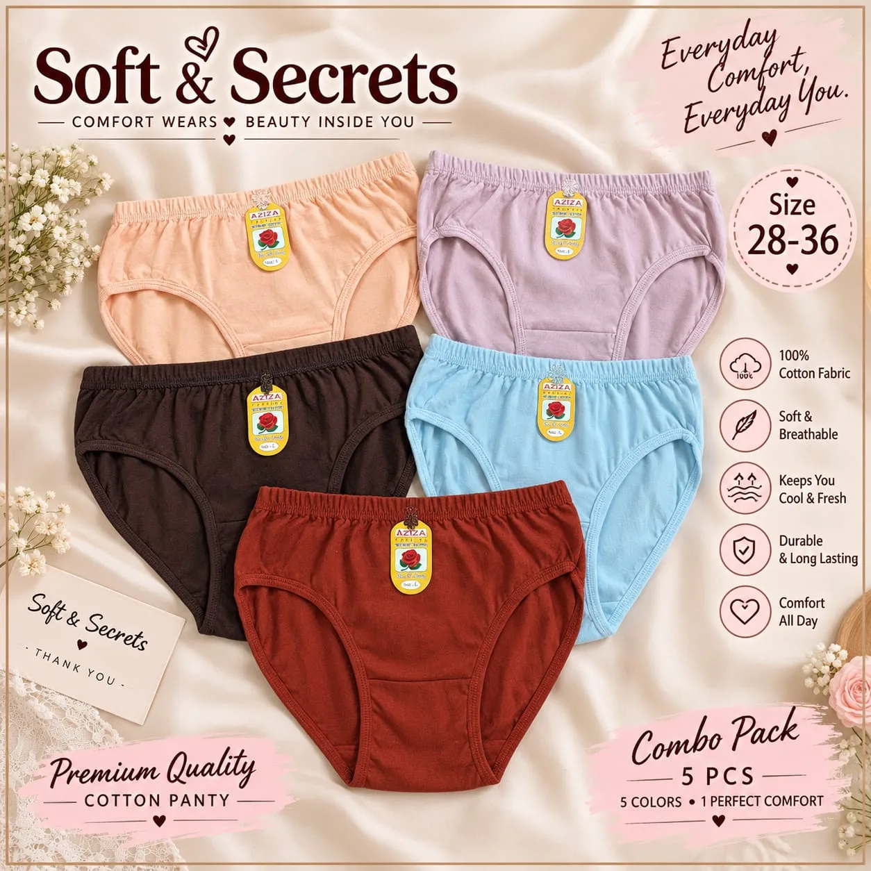Premium Cotton Panty