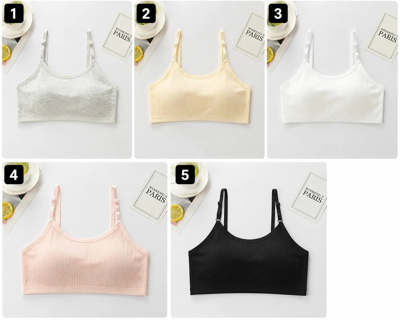 Seamless Ribbed Bralette